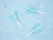Picture of PARTY HORNS SKY-BLUE - 6 PACK